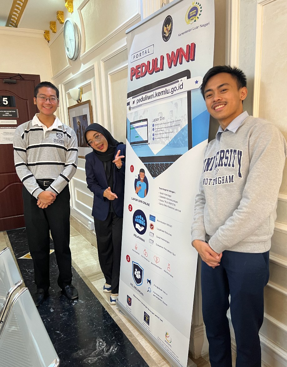 Peduli WNI public service information