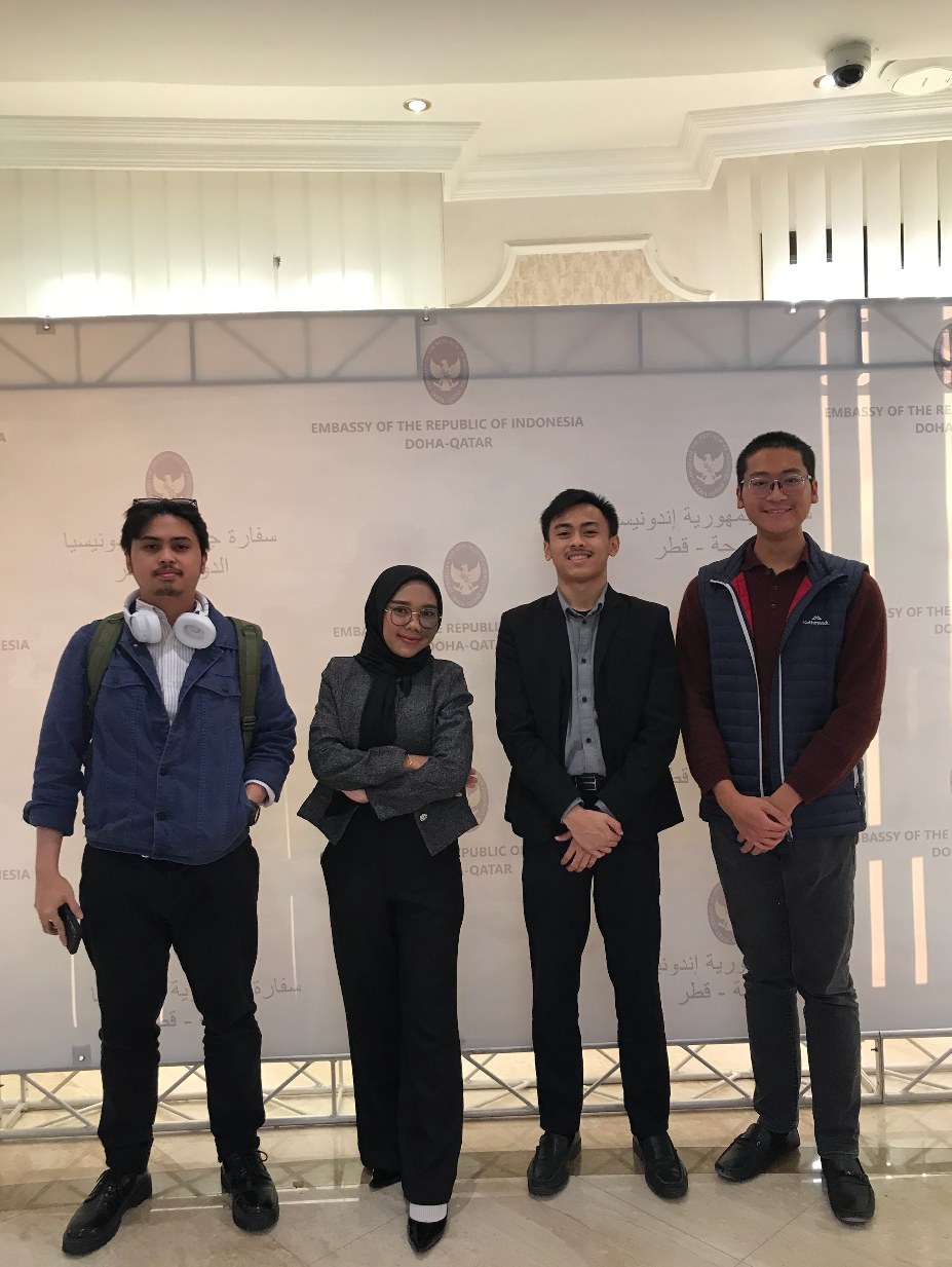 KBRI internship colleagues