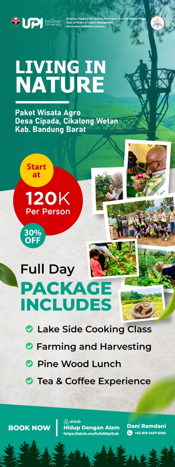 Sidaya Village Tourism promotional poster